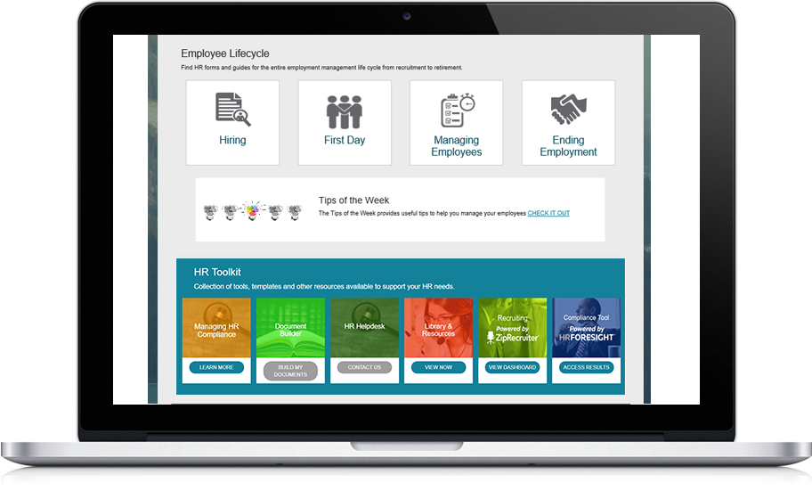 screenshot of ADP HR Assist